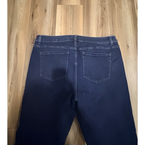 Lane Bryant Mid-Rise Straight Leg Denim Jeans Women's 20 Flex Waist Stretch - Picture 7 of 7